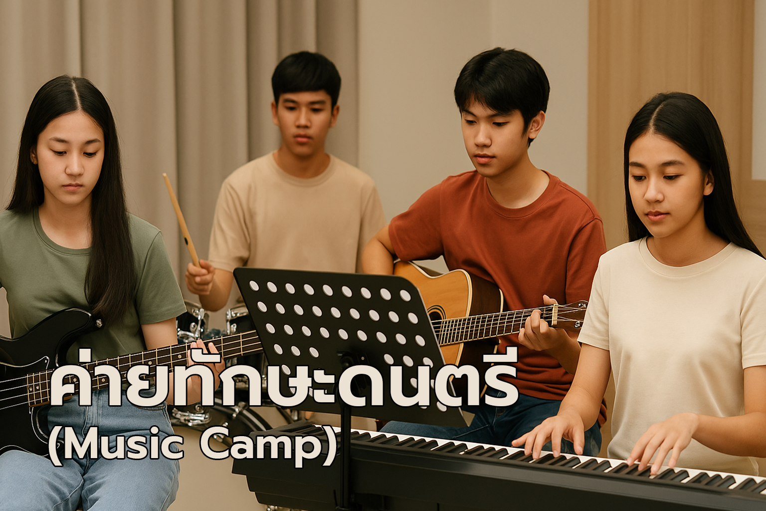 ค่ายทักษะดนตรี (Music Camp)