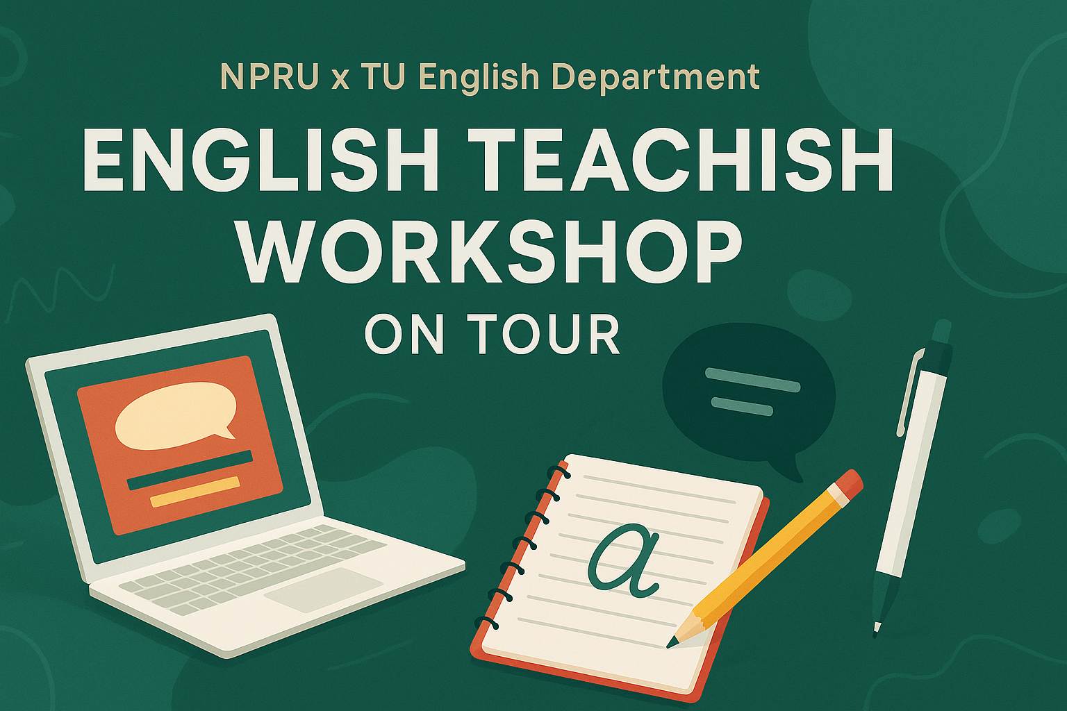 NPRU x TU EnglishDepartment: English Teaching Workshop on Tour