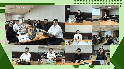 คณะมนุษยศาสตร์และสังคมศาสตร์เข้าร่วมการอบรมเชิงปฏิบัติการตามเกณฑ์คุณภาพการศึกษา EdPEx