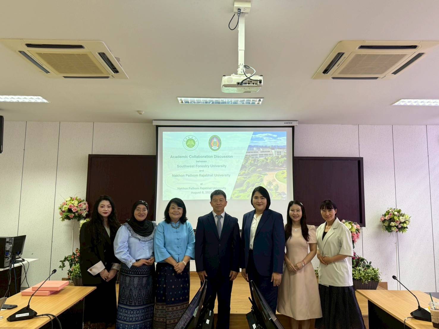 ต้อนรับคณะอาจารย์และนักศึกษาจาก Southwest Forestry University (SWFU) 