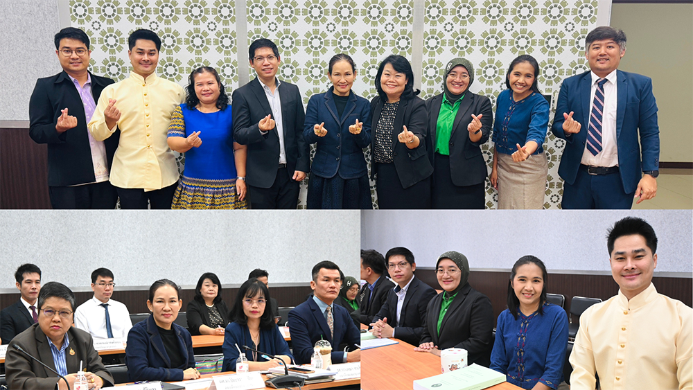คณบดีคณะมนุษยศาสตร์และสังคมศาสตร์ รับการตรวจประกันคุณภาพการศึกษาภายในระดับคณะ ประจำปีการศึกษา 2567 